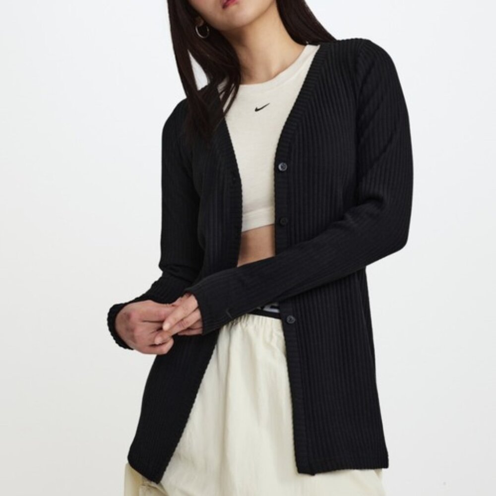 Nike Sportswear Chill Knit Slim Ribbed Cardigan